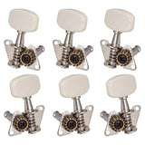 Maxbell 6x Guitar Tuning Pegs 3 Left 3 Right Durable for Acoustic Guitars Parts