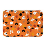 Maxbell Halloween Nonslip Bathroom Mat Halloween Flannel Floor Carpet Bedside Rug E