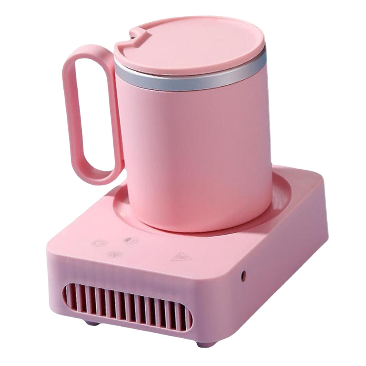 Maxbell 2 in 1 Coffee Mug Warmer and Cooler 110 V Keep Coffee Tea Heated Pink