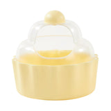 Maxbell Hamster Sand Bath Box Small Animal Bath House Shower Bathtub Hamster Sandbox Yellow