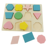 Maxbell Wooden Color Shape Puzzle Early Developmental Toys for Babies Toddlers