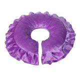 Maxbell U Shaped Massage Table Bed Face Rest Cradle Pillow Neck Head Cushion Purple