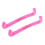 Maxbell 2pcs Soft Plastic Ice Hockey Figure Skate Blade Guard Cover Protector Pink