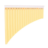 Maxbell Maxbell Panpipe C Key Woodwind Musical Instrument Easy to Play Resin for Beginner