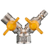 Max Maxb Copper Gas Fuel Hose Valve Fuel Line Shutoff Ball Valve Pipe Fittings J