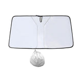 Maxbell Windshield Sunshade Interior Accessories Heat Shield for SUV Sedans Argent coated S