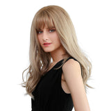 Maxbell 20'' Women Medium Wavy Synthetic Wigs for Fancy Dress Cosplay Party Daily 02