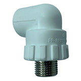 Maxbell PPR Male Thread Elbow Copper Connector Hot Melt Pipe Connector Fittings A