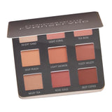 Maxbell 9 Colors Eyeshadow Palette Beauty Makeup Glitter & Matte Eye Shadows Kits 01