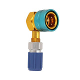 Maxbell R1234yf Quick Couplers Kit Hose Adapter Replacement R1234yf to R134A Adapter B