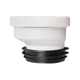 Maxbell Offset Toilet Flange Connector PVC for Urinals Repairing Cleaning Remove 2cm