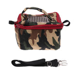 Maxbell Pet Hamster Carrier Portable Breathable Travel Bag   Camouflage M