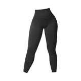 Maxbell Womens Yoga Pants High Waist Leggings Stretch for Running Exercise Workout Black S
