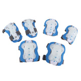 Max Protective Gear Set Skateboarding Wrist Knee Elbow Pads Guards  S Blue