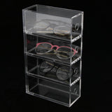 Maxbell Multi-Layers Acrylic Drawer Organizer for Sunglasses Small objects 4 Layers