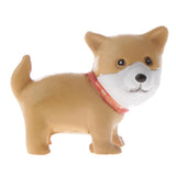 Maxbell Miniature Dollhouse Flower Pot Bonsai Ornament DIY Craft Decor Akita Dog