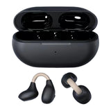 Maxbell Ear Clip Wireless Earbuds Auto Pairing Calling for Driving Fitness Business Black Coffee