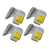 Maxbell 4 Pieces Cyclonic Scrubbing Brush Pool Brush Cleaner for R0714400 Accs