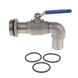 Max Ton Barrel Outlet Oil Mouth/Faucet 90 Degree 20mm Male Threaded  40.5MM