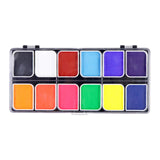 Maxbell Face Body Paint Palette Make Up for Adults Kids Fancy Dress Stage