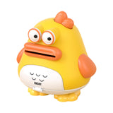 Maxbell Cute Piggy Bank Statue Container Money Box Storage Case for Desktop Decor Yellow Duck