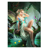 Maxbell 5D DIY Diamond Painting Embroidery Cross Stitch Kits Home Decor Flower Fairy