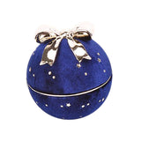 Maxbell Gift Box Ring Jewelry Box Organizer Blue