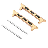 Maxbell Watch Band Adapter For Apple Watch 4 Strap Connector 44mm Gold