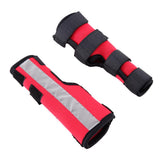 Max Pet Knee Pads Pet Leg Socks Pet Dog Puppy Protective Joints Protector Red M