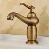Max Maxb European Style Retro Bathroom Basin Water Faucet Antique Mixer Tap Bronze