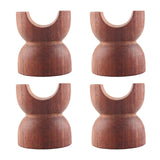 Maxbell 4 Pack Speaker Cable Holder HiFi Audio Shock Absorber Shockproof Foot Pads