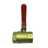 Maxbell 1 Inch Brass Ball Valve Shut Off Female Thread with Filter Strainer