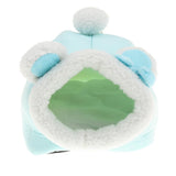 Maxbell Small Pet Dwarf Hamster Guinea Pig Bed House Pets Winter Warm Sleeping Nest Blue L