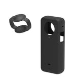 Maxbell Protective Cover with Silicone Anti Fingerprint Shockproof for Action Camera black