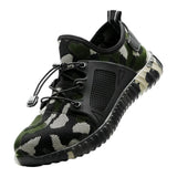 Max camouflage color safety work shoes Camouflage Green 36