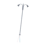 Maxbell 1:87 Miniature Street Light Model Micro Landscape Fairy Garden Accessories Grey