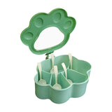 Maxbell Spice Storage Box 5 Compartments Closed Storage for Home Kitchen for Home green