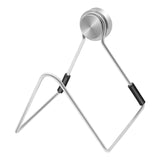 Maxbell Magnetic Kitchen Sponge Holder Drain Rack Stainless Steel Durable Detachable 6cmx5.5cmx6cm