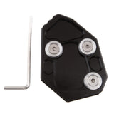 Maxbell Kickstand Side Stand Extension Pad for BMW S1000RR 2010-2015 Black