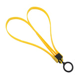 Maxbell Cable Tie Decorative Belt Sport Portable Handcuffs for Office Workshop Yellow