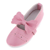 Max 1/3 BJD Shoes Bowknot High Heels for Dollfie Girl Dress-up Accessory Pink