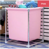 Maxbell Home Laundry Basket Folding Dirty Clothes Storage Basket Pink