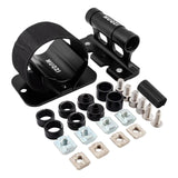 Maxbell Bike Fork Mount Car Rooftop Carrier Holder Bike Stand Aluminum Alloy Bracket Black