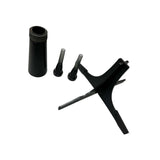 Maxbell Mouthpiece Set Professional Stable for Wind Instrument Beginner Replace Black Curved