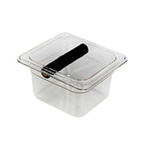 Maxbell Acrylic Espresso Knocking Box Durable for Household Restaurant Barista Small clear