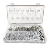 Maxbell 250 Pieces Split Pins Cotter Pins R Shaped Sturdy for Automobile Marine