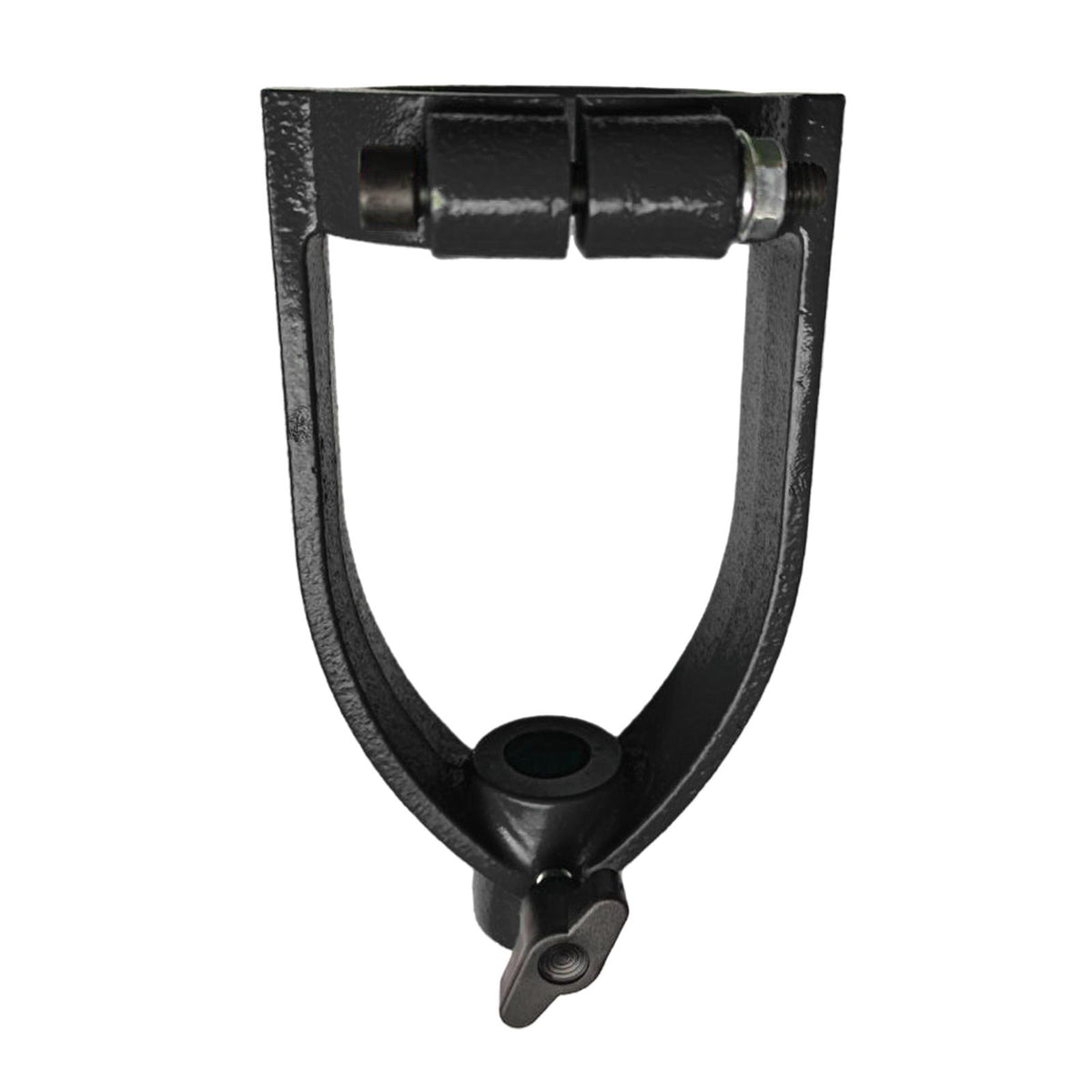 Maxbell Square Hole Drill Fixed Bracket for Drill Machine Woodworking Bench Mortiser Black