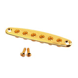 Maxbell Metal Guitar Instead String Mounting Ferrules Guitar Accessory Golden