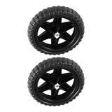 Maxbell 2Pcs Flat Free Tire Truck Bear 30kg EVA Mower High Qualiy Luggage Wheel