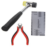 Max Guitar Accessory Luthiers Tool Fret Hammer Puller Cutter String Action Ruler